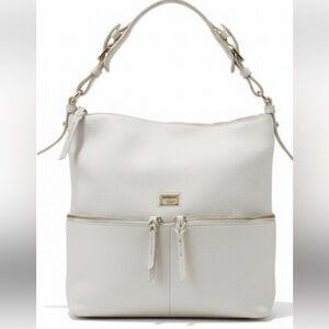 Dooney & Bourke White leather hobo Bag